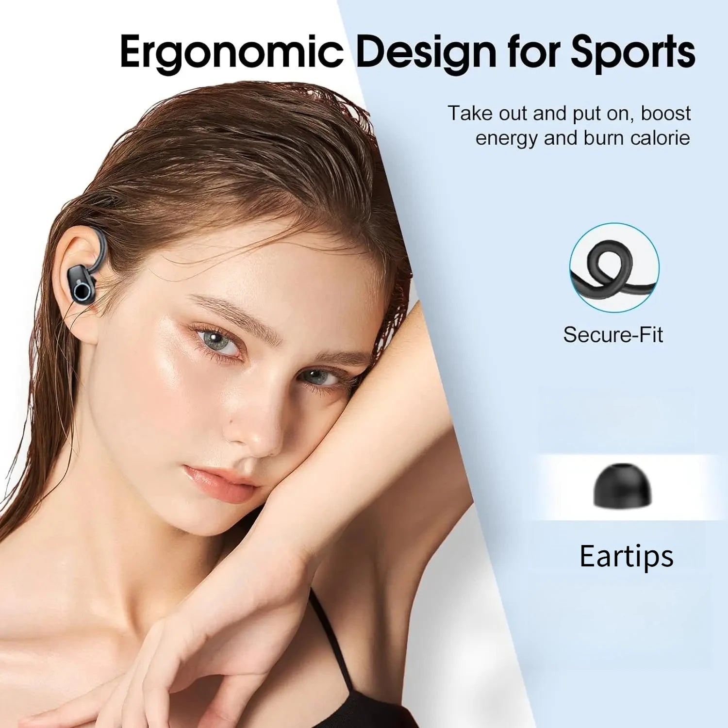 Écouteurs Sans Fil Premium – Bluetooth 5.3 | Réduction de Bruit & Sport